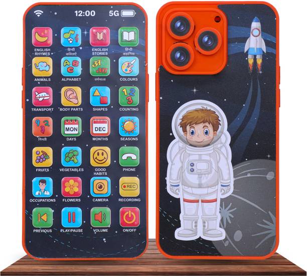 PN AVAN 28 Modes Multi Language EduPhone |Type-C Rechargeable| Educational Toy For Kids