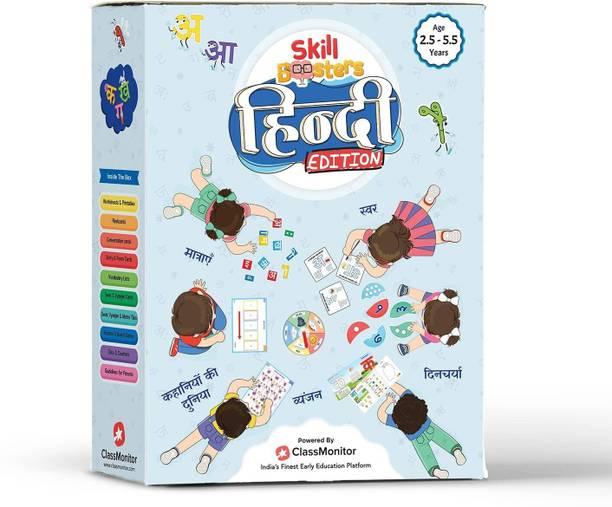 ClassMonitor 350+ Activity for Age 2.5-5.5 Years Hindi Learning Kit for Kids