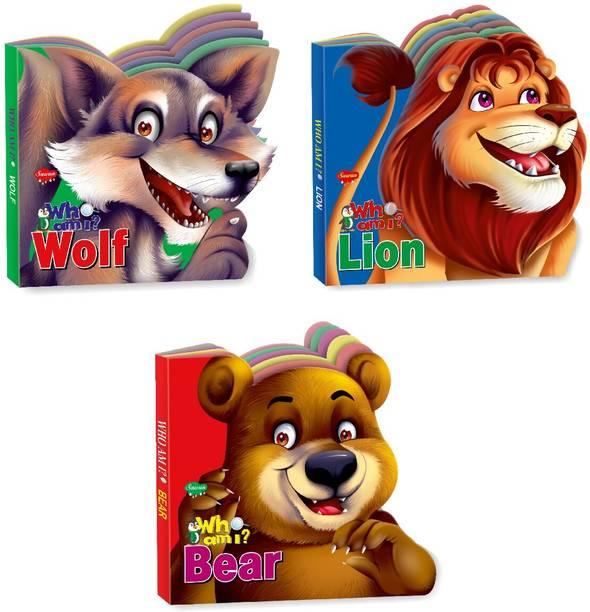 Wolf, Lion, Bear | Set Of 3 Story Books