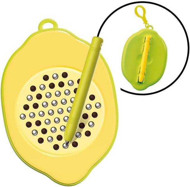 calyxia Lamon Magnetic Drawing Pad with Stylus Pen Metal Bals toy