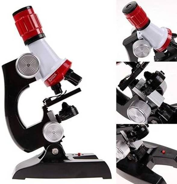 Glenston Educational Science Beginner Microscope with 1200X Magnification for Kids
