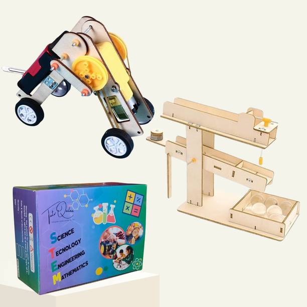 TATV QALAA Robot and Ball SeeSaw| STEM Educational Learning Toy for Kids-Working Model