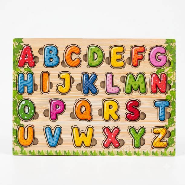 Little Genius Colorful Alphabet Puzzle Board