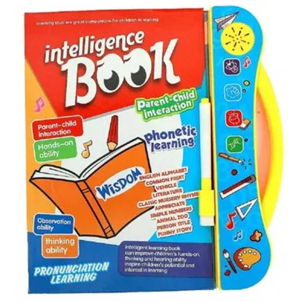 BloomiFy Learning Book/Abcd Chart Musical English Educational book for Boys & Girls