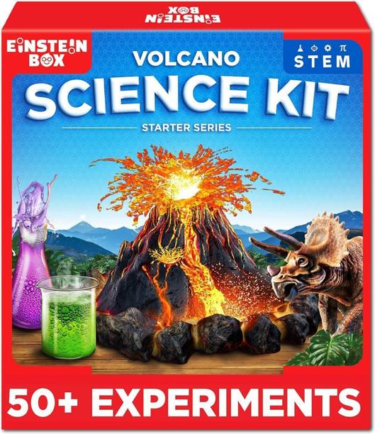 Einstein Box Volcano Science Starter Kit for 6 to 15 Year Olds|