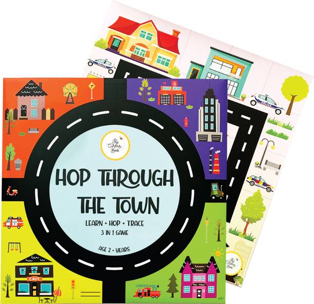 Busy Bubb Hopscotch Game | Hop Through The Town Game for Kids