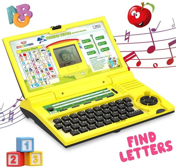 Wembley Kids Laptop Computer Toy Electronic Alphabet Number Learning & Educational Toy