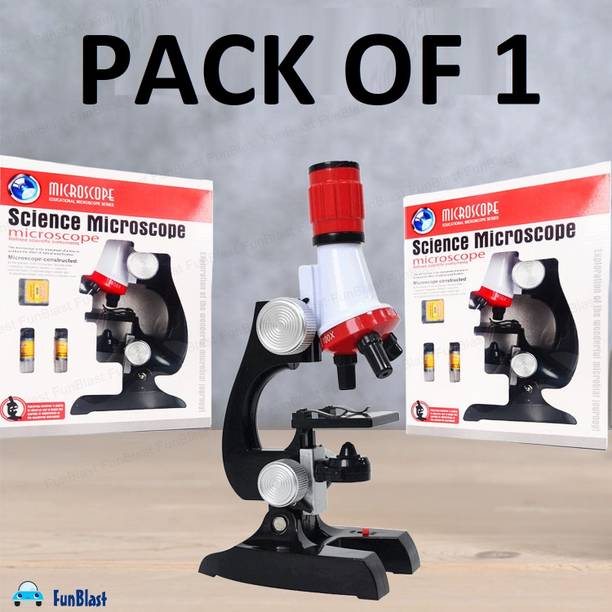 ज़ुउलुज़र्स Science Microscope Educational Toy Real Working Microscope for Kids SUPER OFFER
