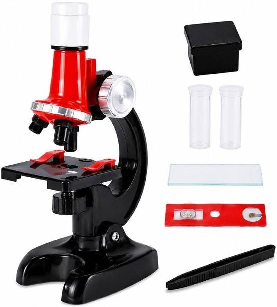 Glenston Microscope Refined Scientific Instruments with Light Lab Magnifier for Children