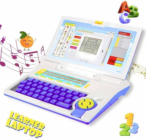 Kidzblend Educational Learning Laptop Toy with 20 Learning & Playing Activities For Kids