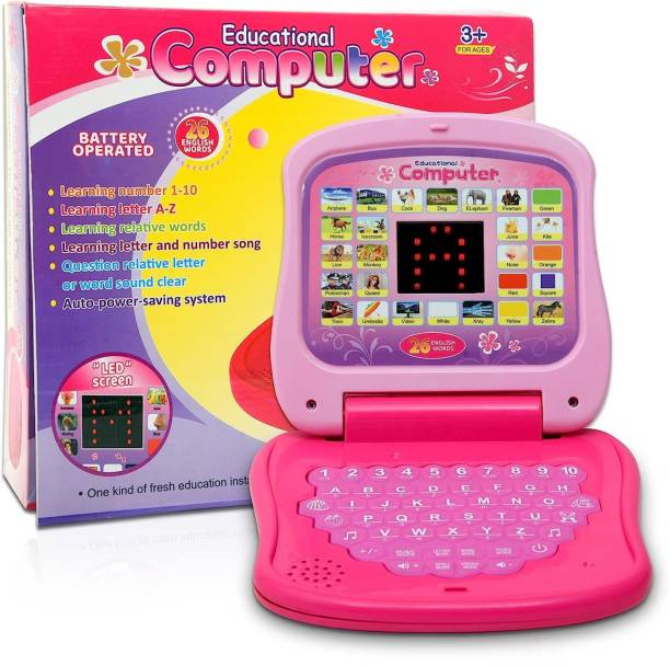 Ridhimani Educational Laptop Computer for Kids | Learning Laptop Toy with Sound & Music