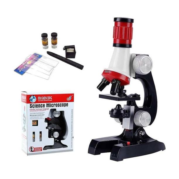Dandur Science Microscope Kits with Slides Educational in Beginner Kit