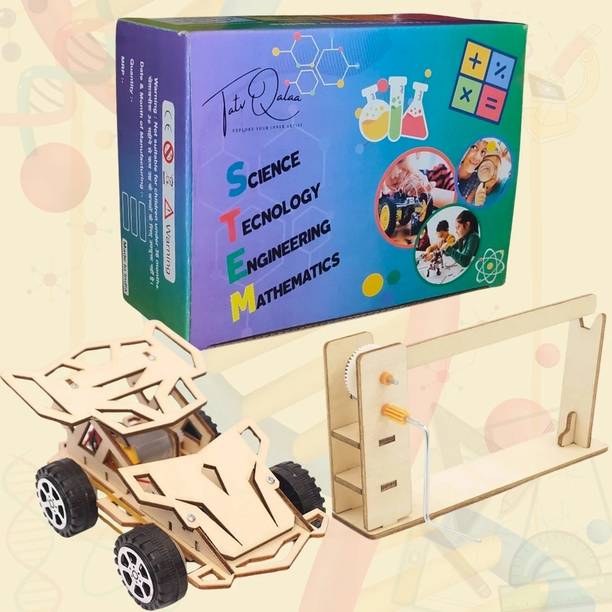 TATV QALAA STEM Projects for Kids, 3D Puzzles, DIY Toys (Working Model)
