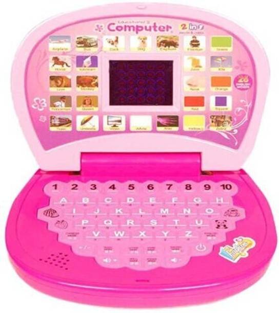 TRUOM Children Learning Laptop Kids Pre-School Tablet Educational Computer Game Study Toy to Learn The Alphabet With Images Sound And Spelling