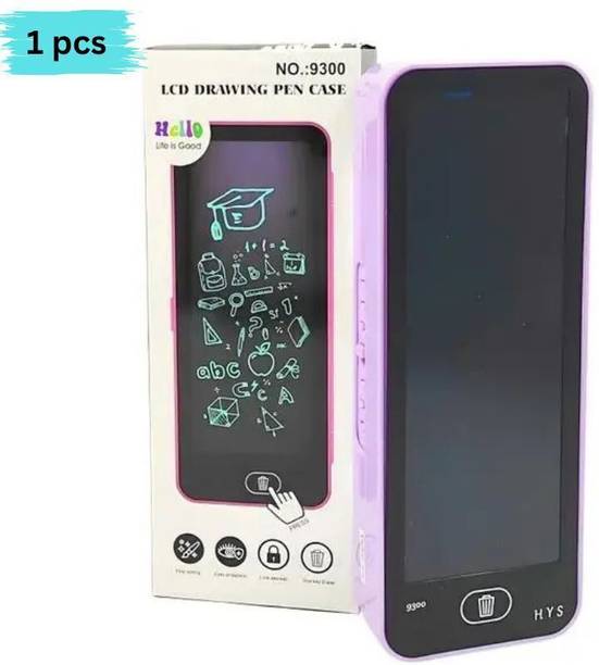 AMACO LCD Writing Pad ,Electronic Writing & Drawing Slate with Geometry Box ST662