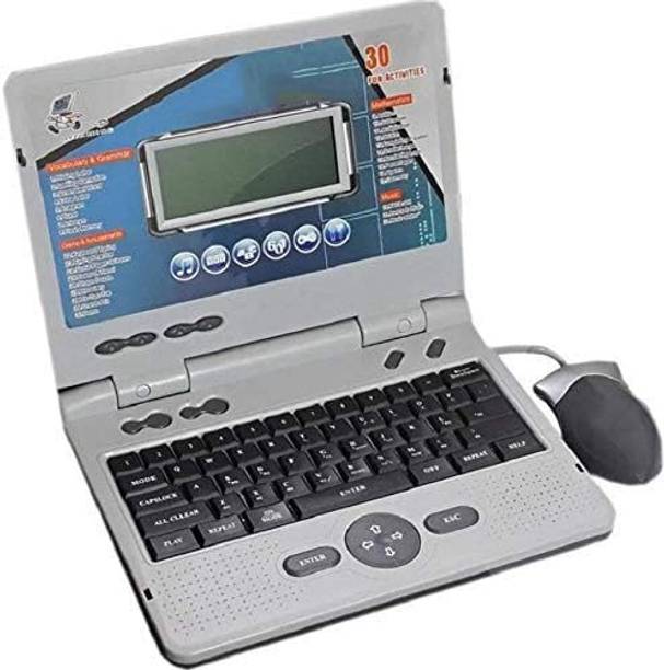 K.D Tinytots Rechargeable Educational 30 Fun Activities & Games Fun Laptop Notebook Computer