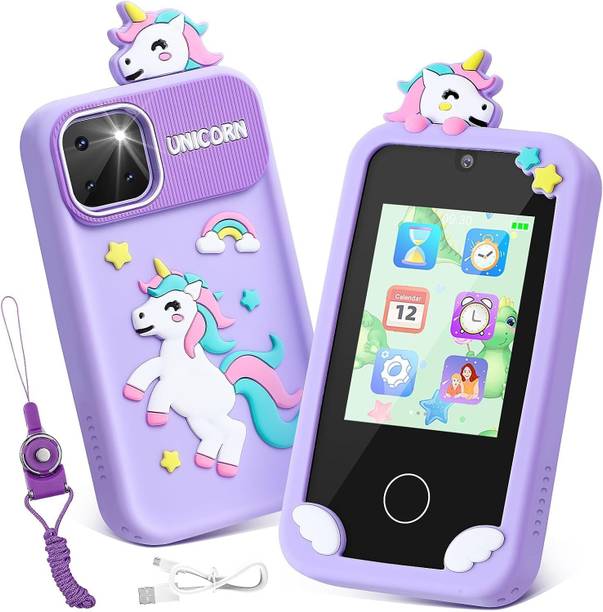 CASON Smart Phone for Boys & Girls,2.8" Mini Toy Phone for Kids with Dual Camera