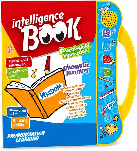 Earendelkids Interactive Talking Sound Book for Kids | Book for Toddlers 2-6 Years