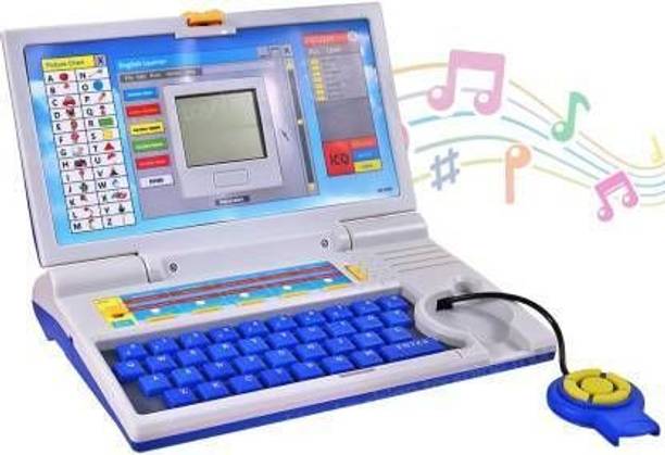 SNISH SIGNATURE Latest Model Fun Laptop Notebook Computer Toy For Kids -(Multicolor)