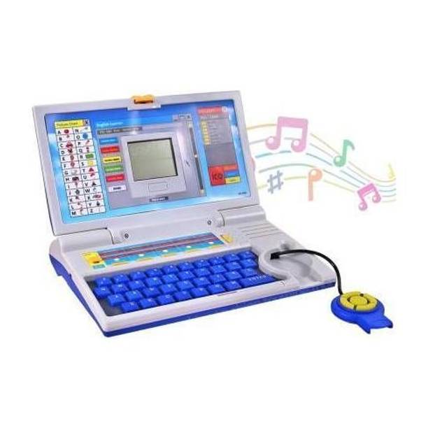 SNISH SIGNATURE Latest Model Fun Laptop Notebook Computer Toy For Kids -(Multicolor)