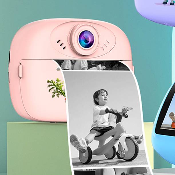 MOBIZAC Mini Camera Toy Instant Photo Printing Kids Camera Toy for Birthdays Gifting