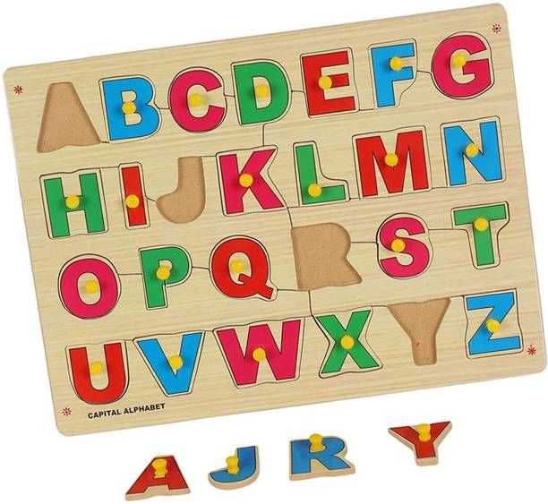 RITSKART New Sale Digital Board Capital Alphabet Puzzle Educational Letters for Children