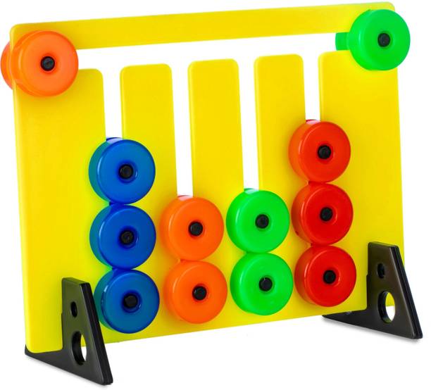 VrajVilla Early Development Learning Montessori Slide Puzzle Game for Kids boys and girls