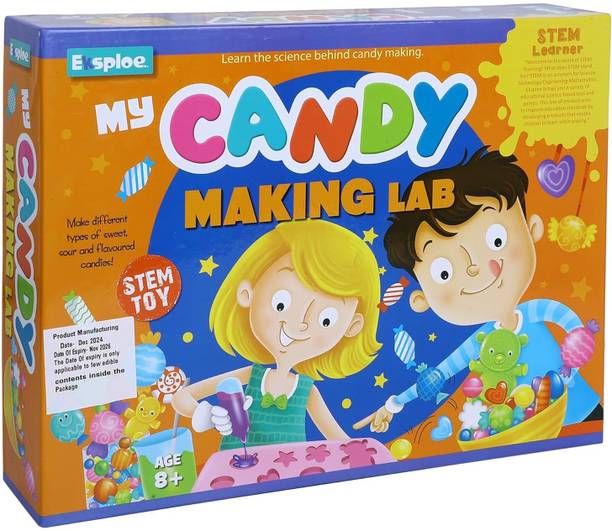 SABIRAT STEM Candy Making Lab | Educational Science Experiment Kit for Kids 8-14