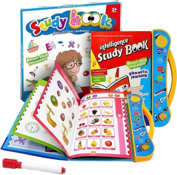 Kidzfun Intelligence Study Book Sound Book English Learning E-Book for Children