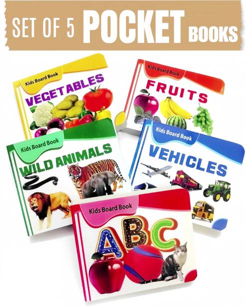 होनेस्त लिविंग Early Educational Learning Kids Board Books Pre School Primary Baby Books 1+ .