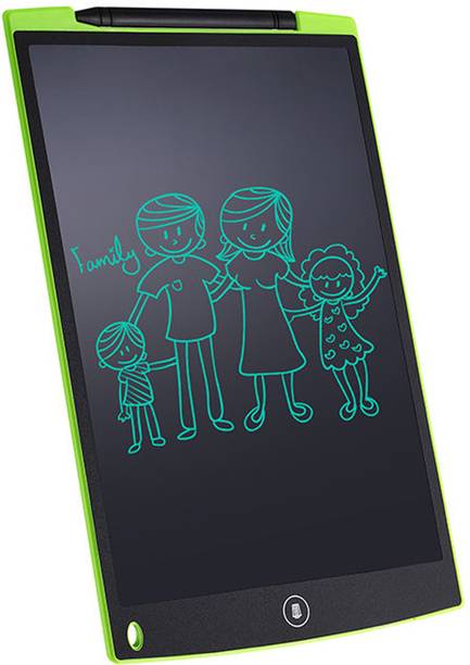 ashaworld 12 inch LCD Writing Pad For Kids Re-Writing Paperless Electronic Digital Slate