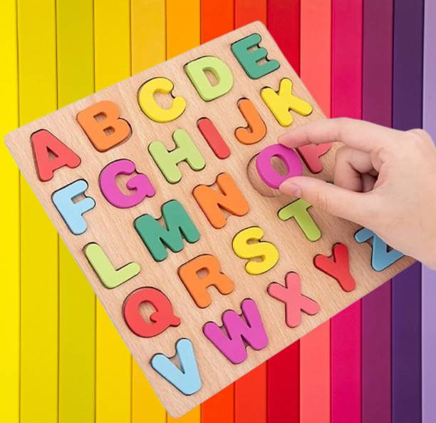 ZEQTOS Numbers, and Shapes Board Puzzle Toy for Kids