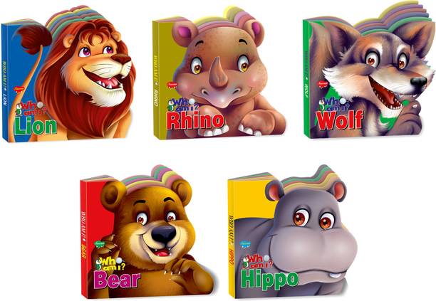 Toddler? Amazing Animals| Pack Of 5 Books | Library Cut Out Die Cut Shape Books