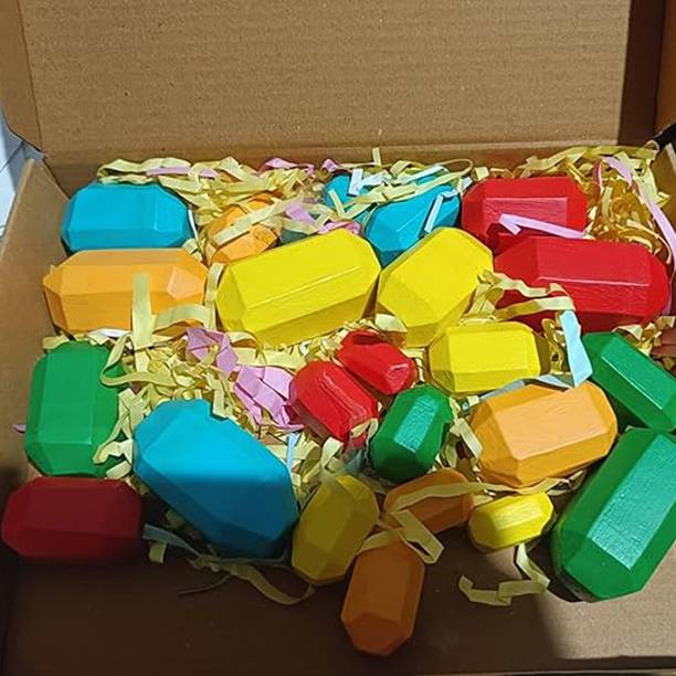 Playkids Play Kids Wooden Shapes & Colors Matching Board | Multicolor