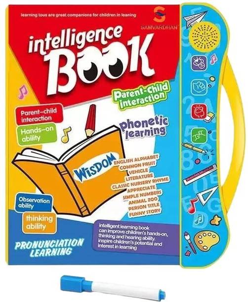 Earendelkids Intelligence Book Sound Book, make learning interactive