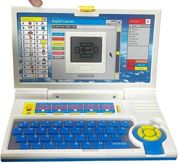 SNISH SIGNATURE Educational Laptop Toy with 20 Learning & Playing Activities for Kids
