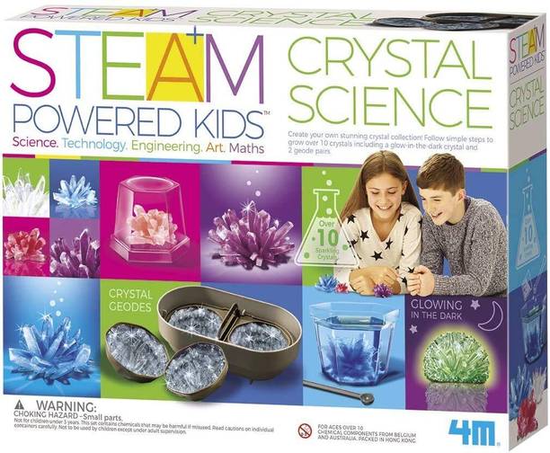 4M Deluxe Crystal Growing Combo Steam Science Kit