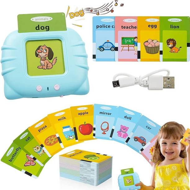 कम्मेतश्वरा Flash Card for kids 112 Talking Baby Flash Cards Educational Toys