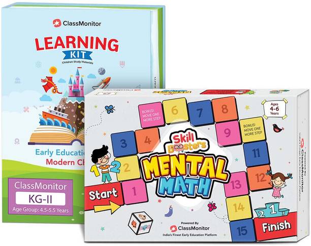 ClassMonitor KG2 + Math Learning Kit for Kids Age 3-6 Years
