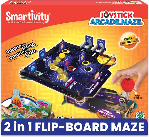 स्मार्टिविटी Joystick Arcade Maze Kit for Kids 6-7-8-9-10-11-12-13-14 Years Old Boys & Girls
