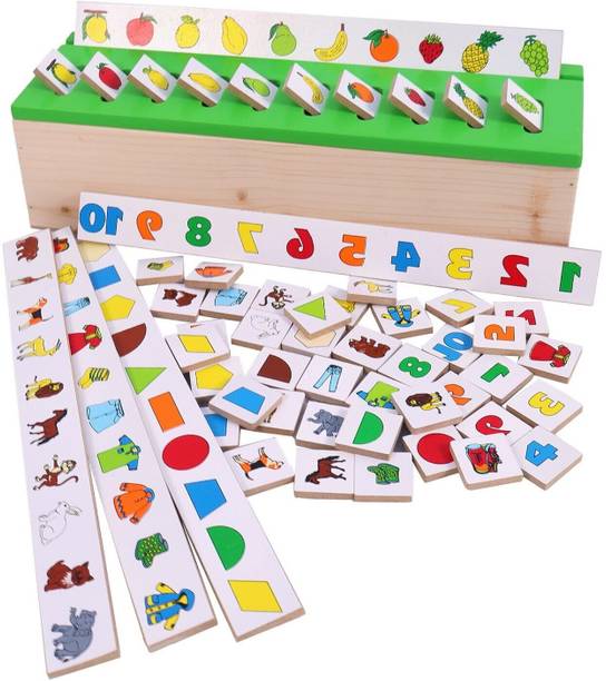 Rainbowstore Wooden Classification Sorting Box|Montessori Toys for Toddlers Activities
