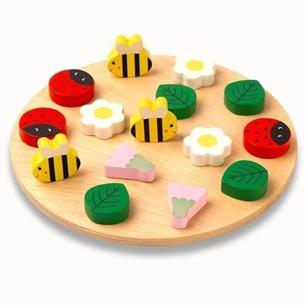 Cots and Cuddles Wooden Bug Catching & Sorting Game, Fine Motor Skills For Kids