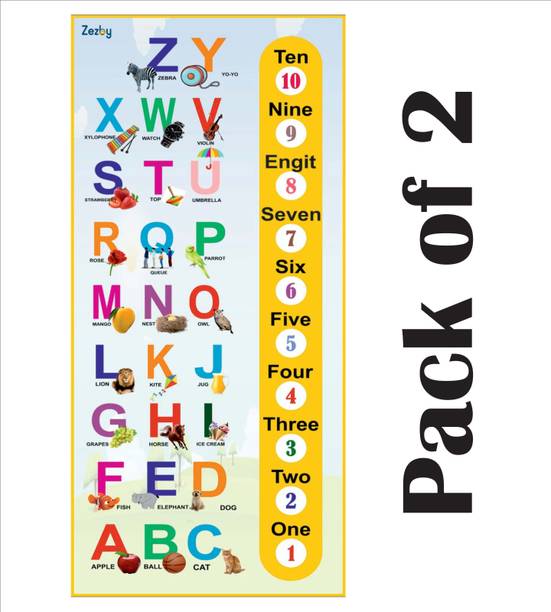 ZEZBY Premium Jumbo Play Mat, Game for Kids, Adults, Indoor-Outdoor Game Mat Pack Of 2
