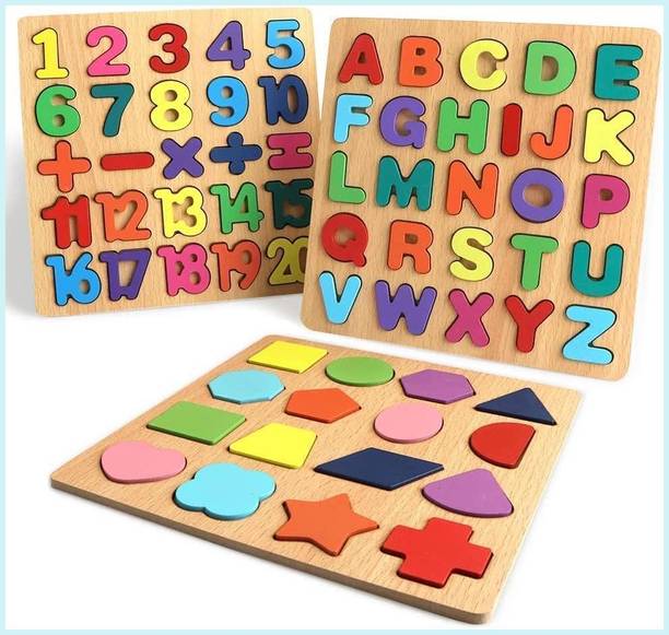 VHD Kids Wooden Puzzle Combo Set AWP1413