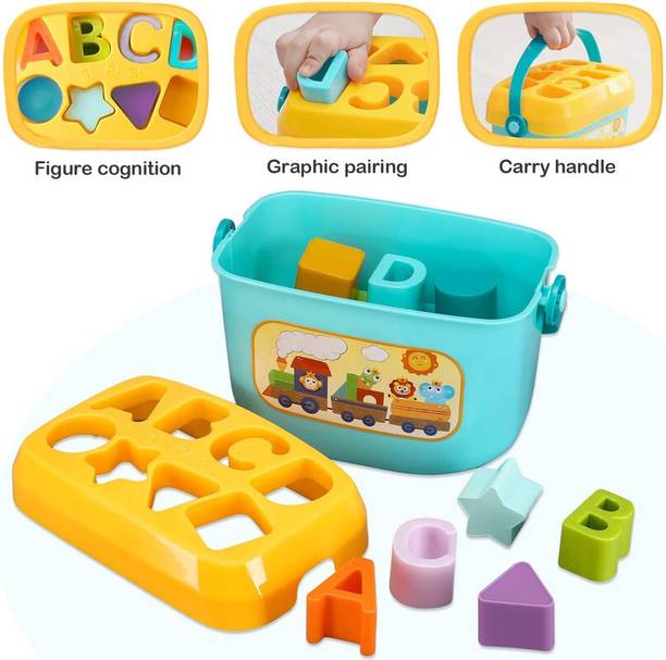 BHVMEY shape shorting block toys for kids