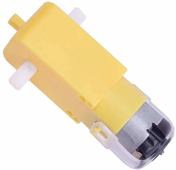 DHRUV-PRO Bo Motor 3V-6V DC Geared Motor Dual Shaft TT Motor Arduino DC Gearbox Motor