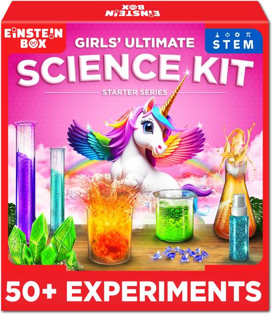 Einstein Box Ultimate Girls' Science Starter Kit for Girls 6-15 Year Olds |