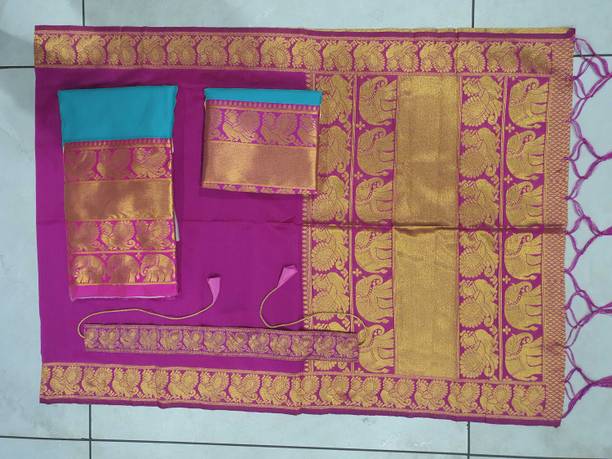 Fabcartz Embellished Semi Stitched Lehenga Choli - Image 5