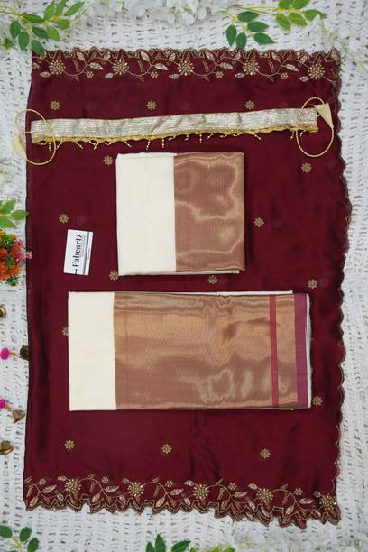 Fabcartz Self Design Semi Stitched Lehenga Choli - Image 5