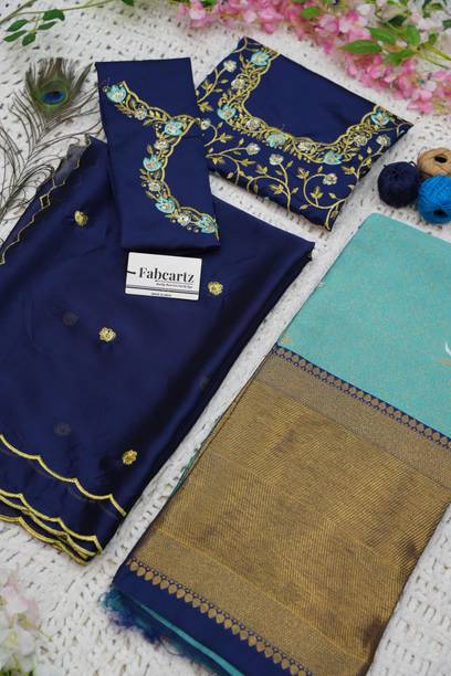 Fabcartz Self Design Semi Stitched Lehenga Choli - Buy Fabcartz Self Design Semi Stitched Lehenga Choli Online at Best Prices in India | galgota.in - Image 3